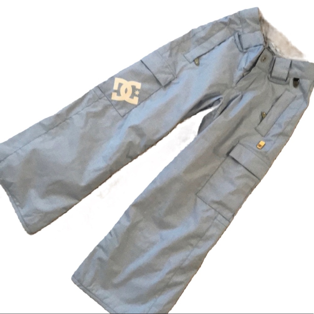 DC SKI SNOWBOARDING SNOW PANTS WATERPROOF LINED NEW
